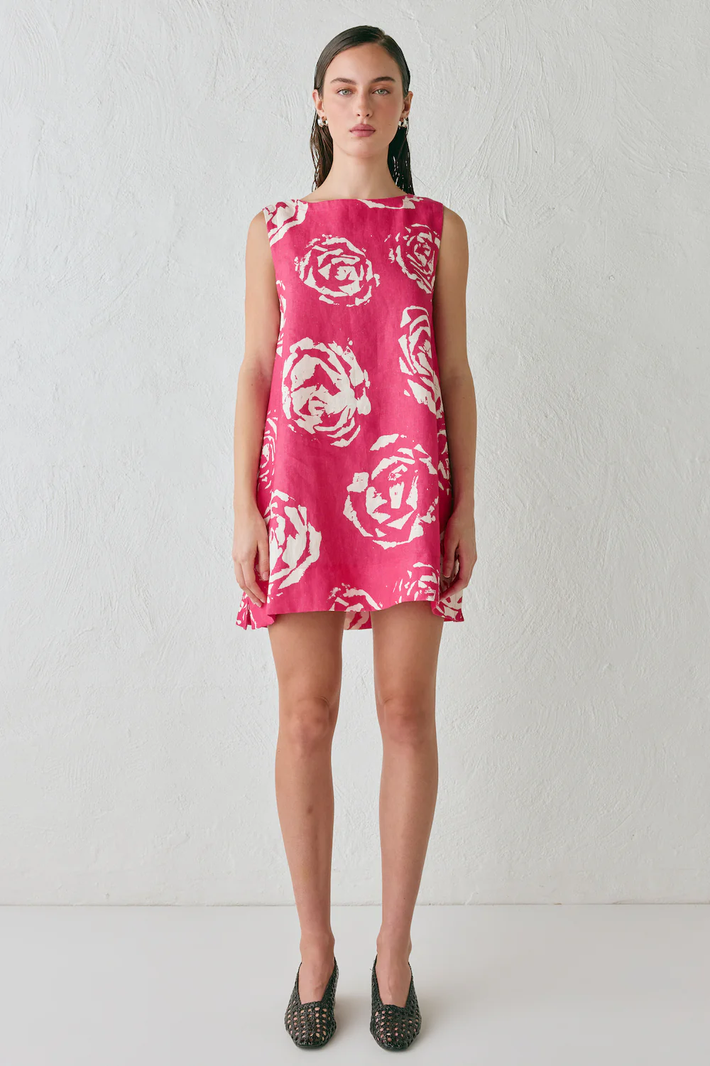 Aftersun Linen Mini Dess Rosa