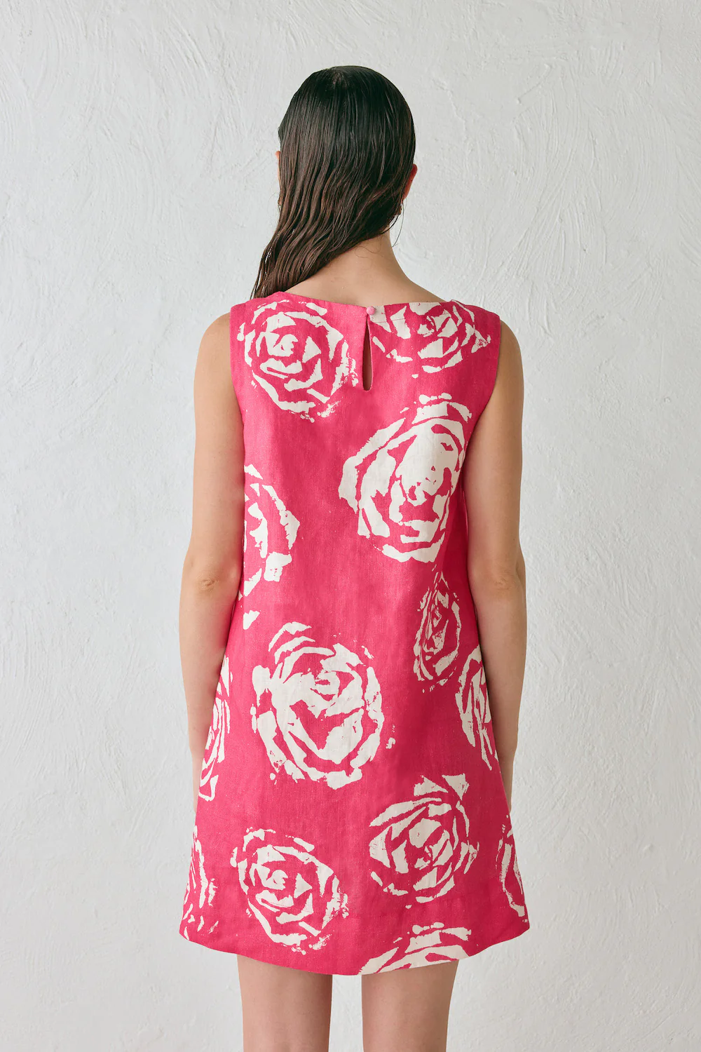 Aftersun Linen Mini Dess Rosa
