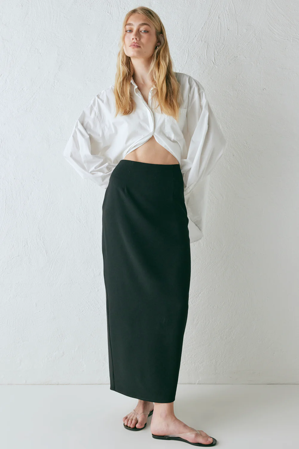 Vittoria Midi Skirt Black