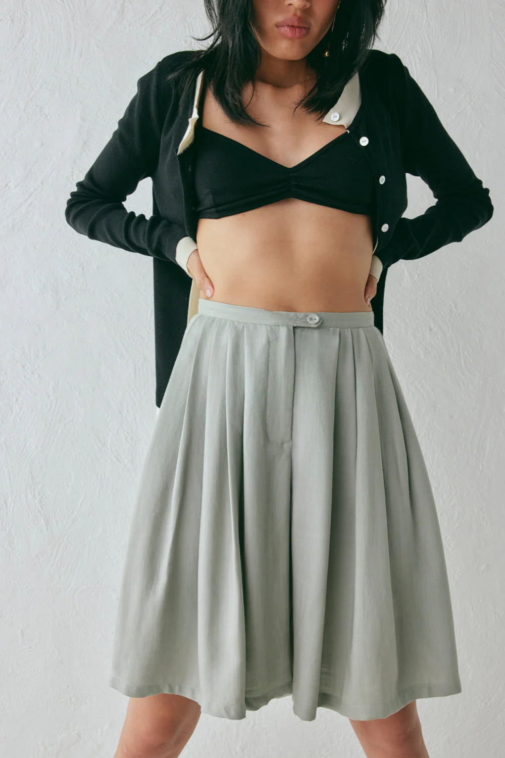 Luca Bermuda Shorts Sage
