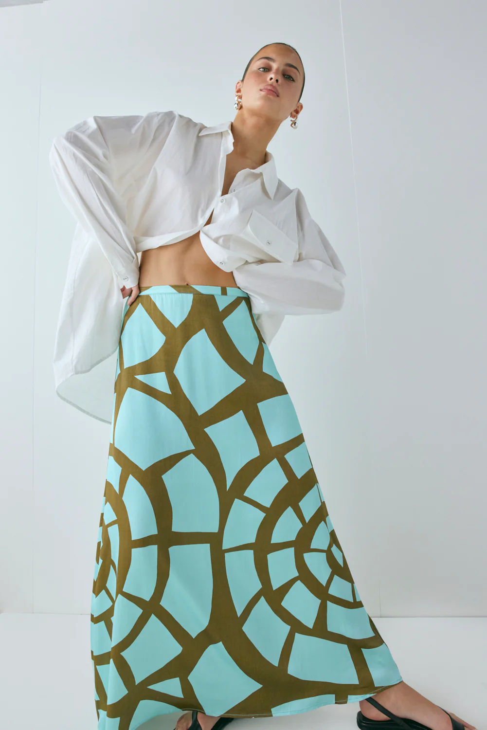 Brie Midi Skirt Avi