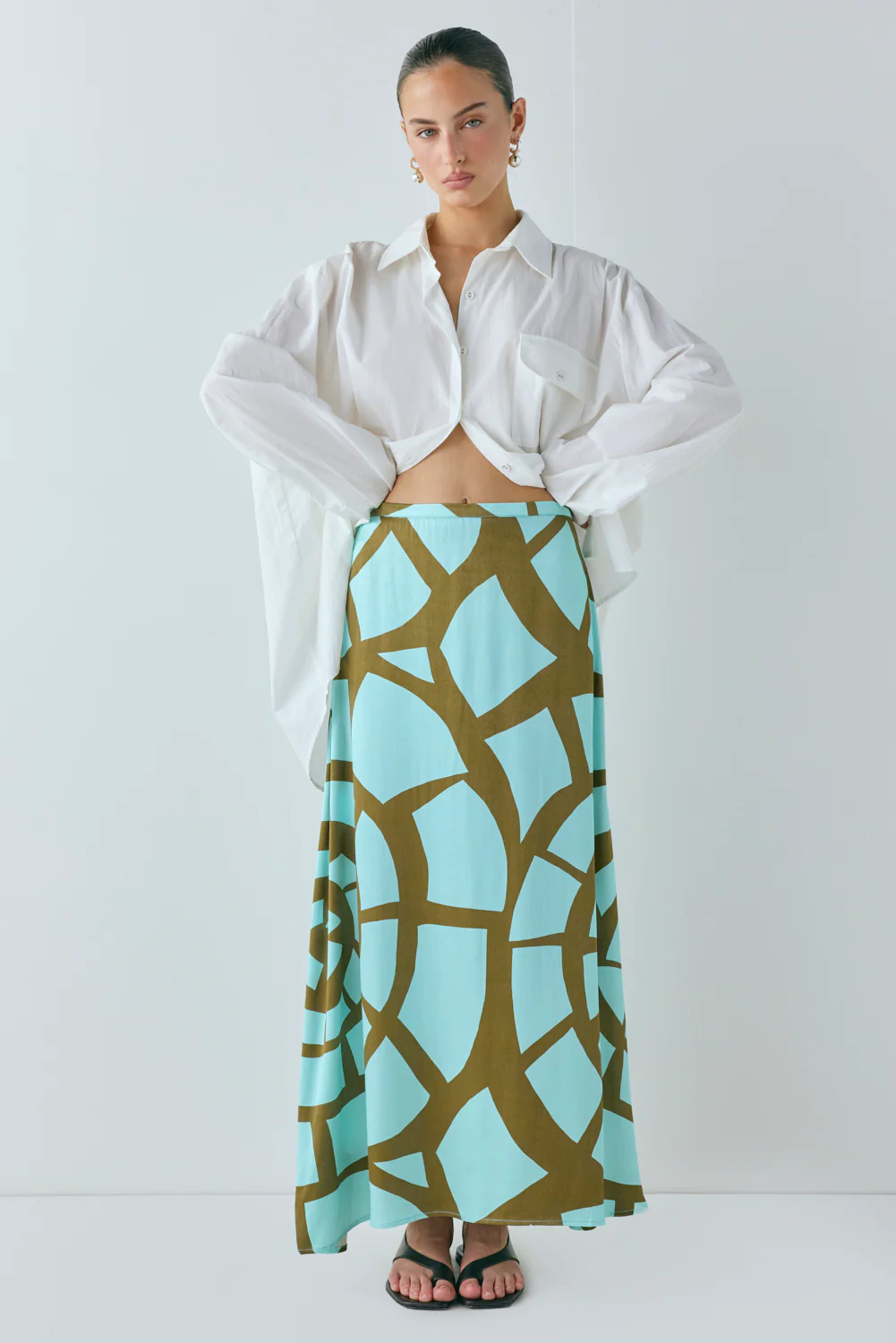 Brie Midi Skirt Avi