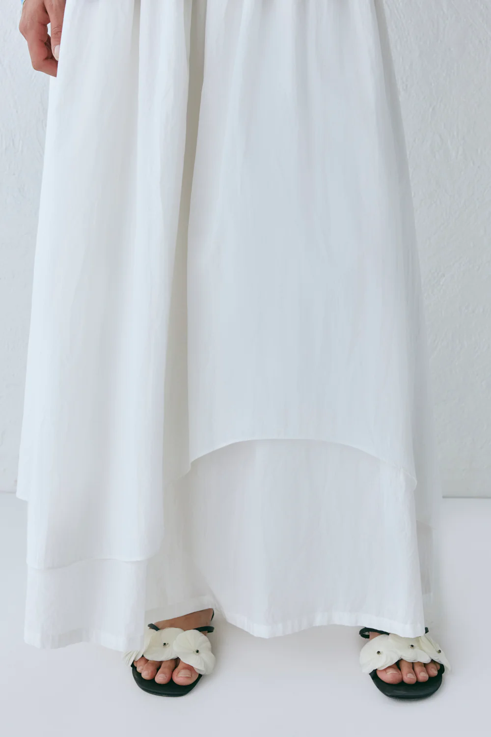 Jasmin Maxi Skirt White