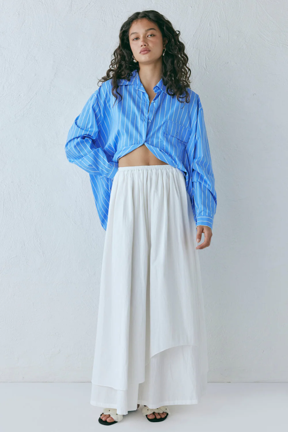 Jasmin Maxi Skirt White