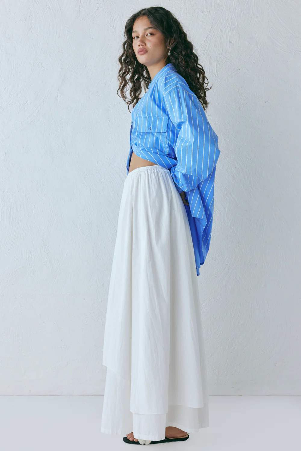 Jasmin Maxi Skirt White