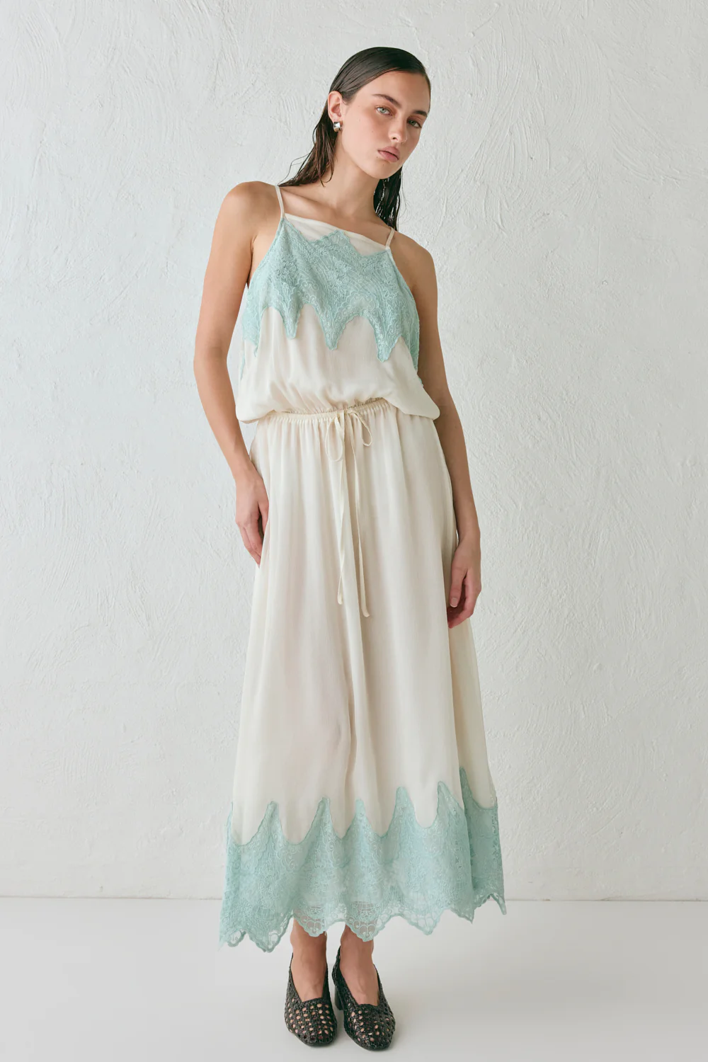 Valery Midi Dress Cream