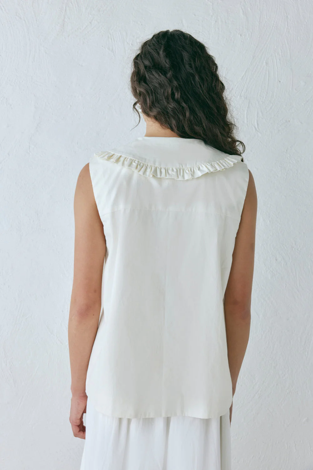 Indira Smock Top Cream