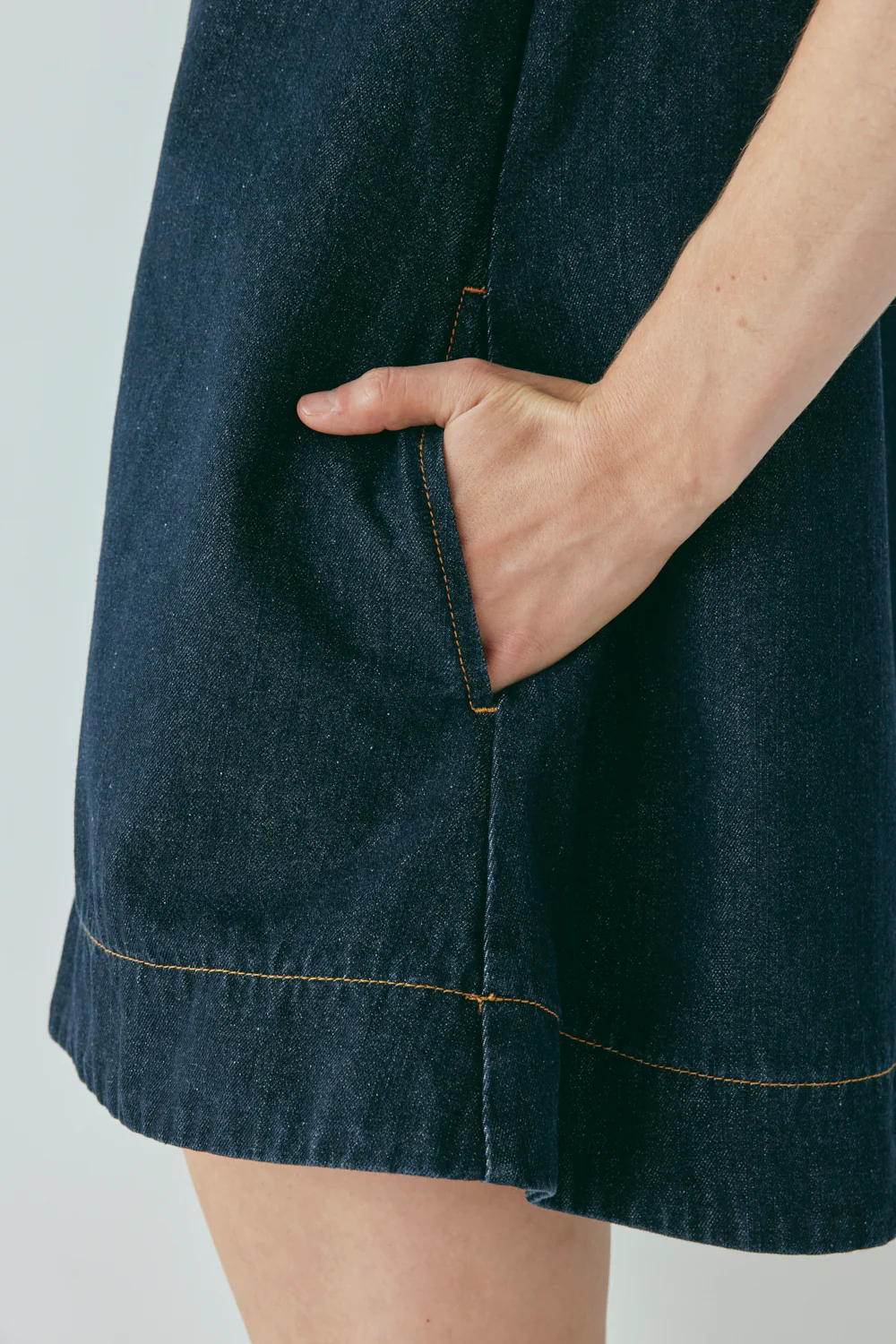Peyton Denim Mini Dress Indigo